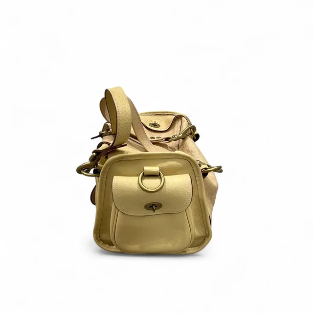 Mulberry Women's Shoulder bags - Tan/Cream in brown|neutral Leather from Depop, photo 2 of 6