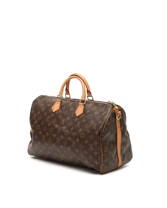 Louis Vuitton Monogram Speedy 40 Shoulder Bag in Coated canvas from A Retro Tale, photo 3 of 8