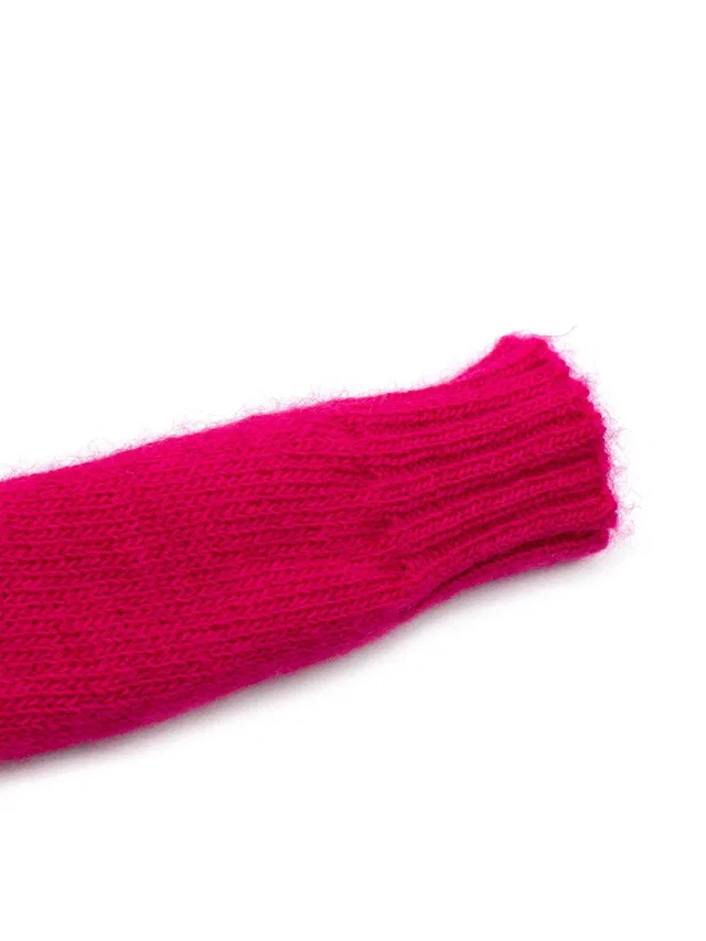 Max Mara Weekender Neon Pink Wool Sweater in Pink Wool from HEWI
