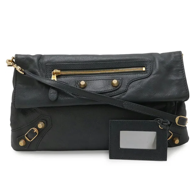 Balenciaga Envelope Leather 2way Shoulder Bag in Leather from LuxUness