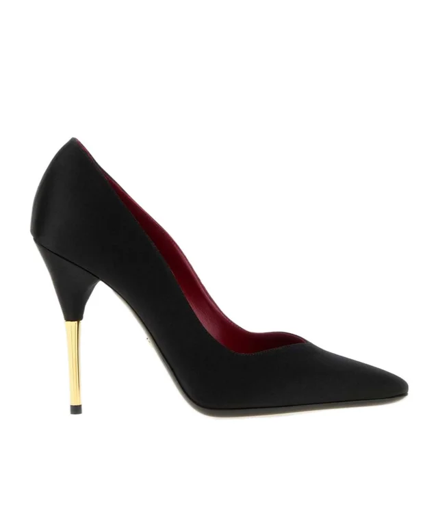 Valentino Pointed Toe Satin Pumps from SENSER, photo 1 of 1