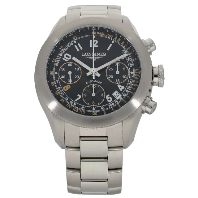 Longines GrandeVitesse L3.635.4 41mm Stainless Steel Watch from H&T