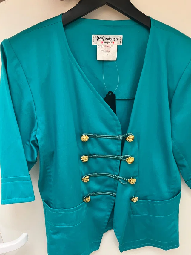 Saint Laurent Brandenbourg jacket from Luxury Promise
