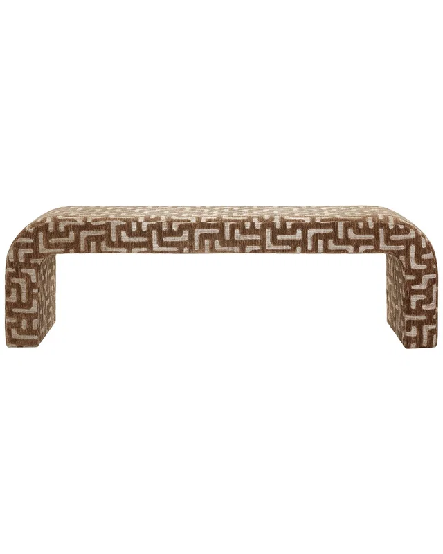 Safavieh Couture Caralynn Upholstered Bench, image 1 of 1 from Rue La La