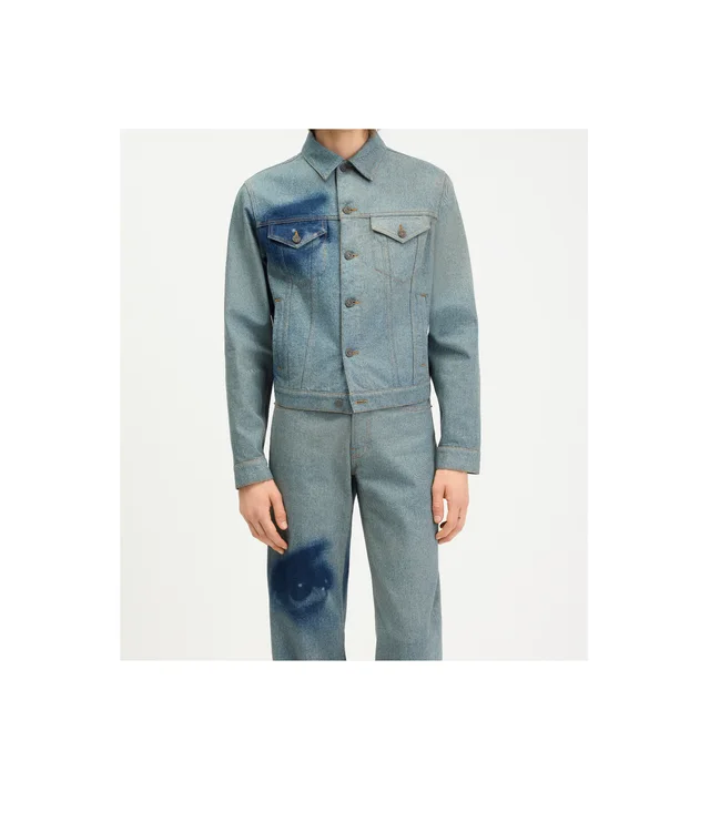 Jean Paul Gaultier Long-sleeve denim jacket, photo 3 of 3 from SENSER