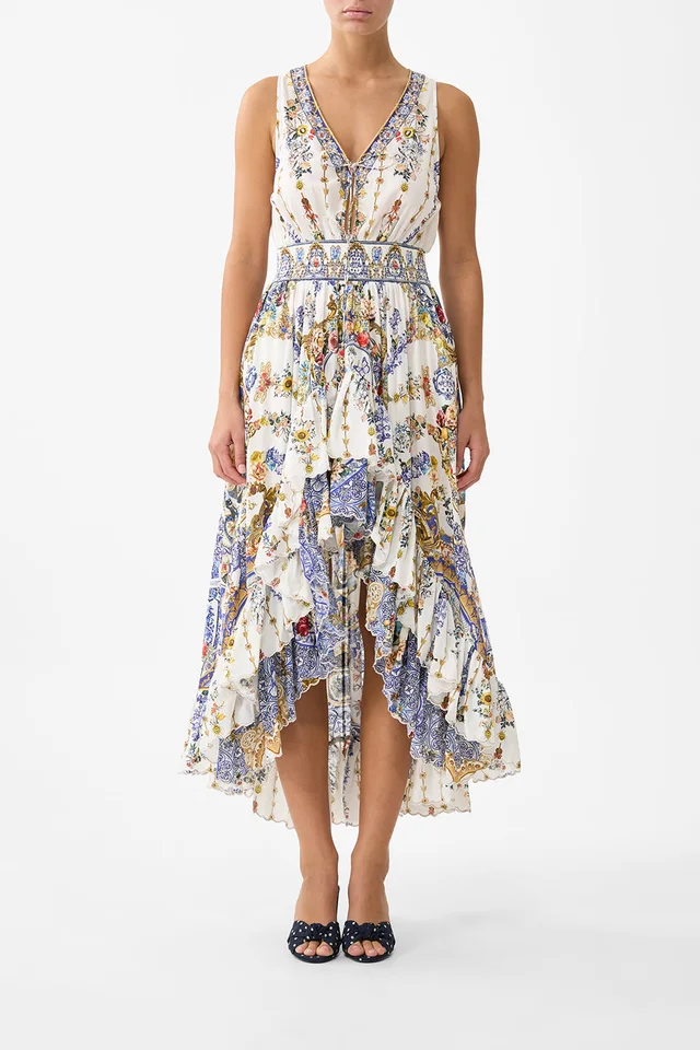 Camilla eBoutique V NECKLINE HIGH LOW DRESS THE POTTERY PARLOUR from CAMILLA, photo 1 of 1