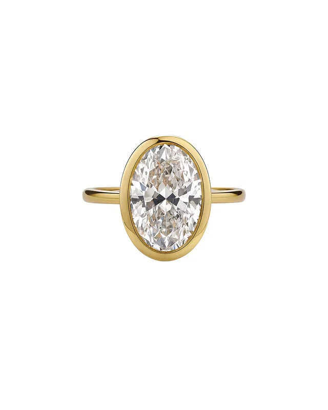 Prince Diamond & Jewelry 14K 5.08 ct. tw. Lab-Grown Diamond Lab-Grown Solitaire Ring, image 1 of 1 from Gilt