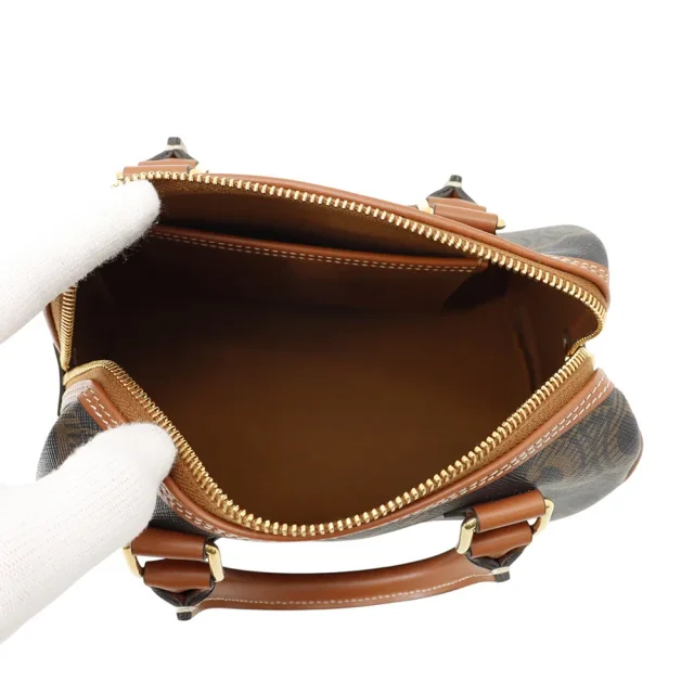 Celine Small Boston Tan113772 PVC Leather Size Small in Leather from GALLERY RARE, photo 6 of 15