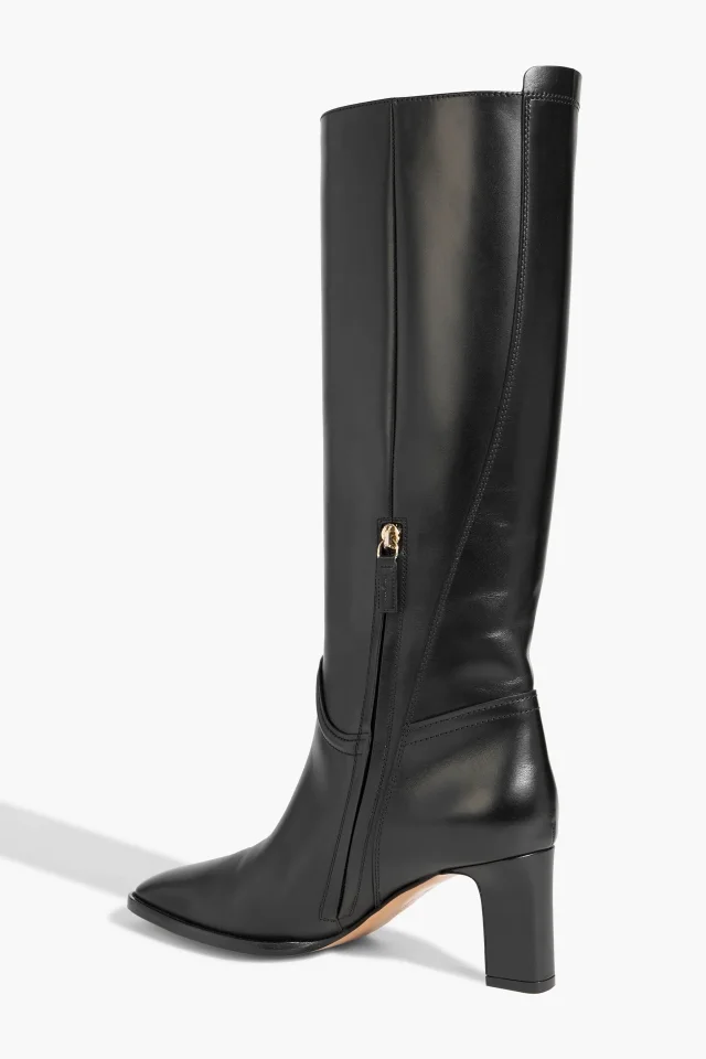 Ferragamo Torris 70 Leather Knee Boots, photo 3 of 4 from THE OUTNET