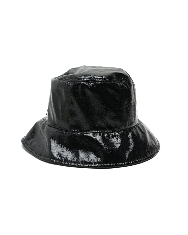 Miu Miu Bucket Hat in Patent leather from A Retro Tale, photo 2 of 2