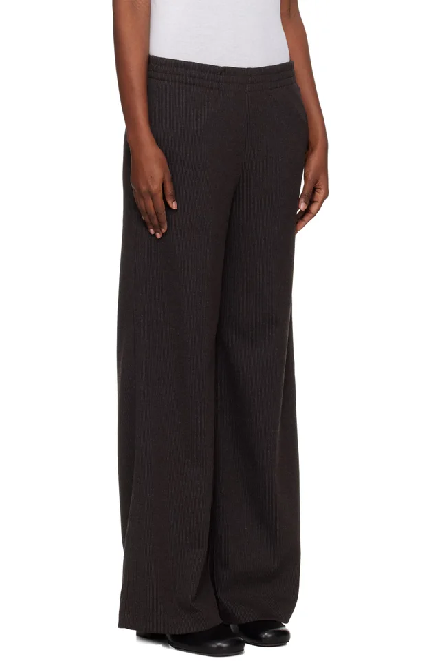 OUR LEGACY Black Glide Lounge Pants, photo 2 of 4 from SSENSE