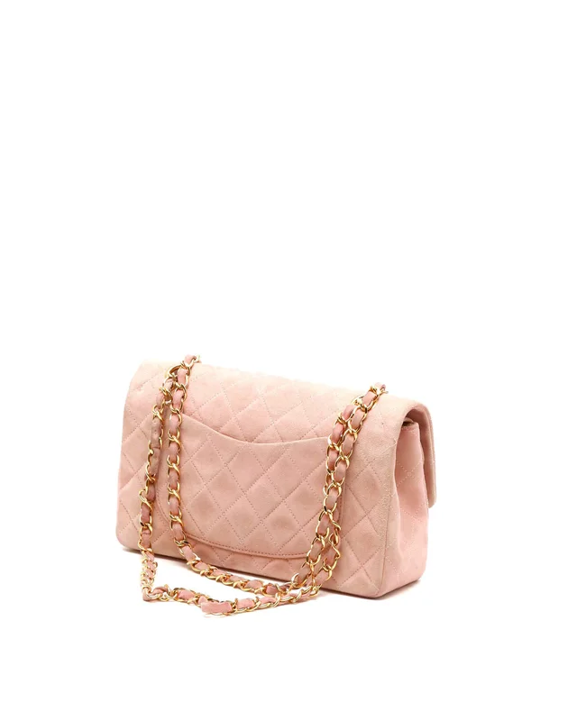 Chanel Classic Medium Suede Double Flap Bag in Suede from A Retro Tale, photo 3 of 10