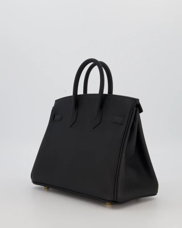 Hermès Birkin 25 Retourne Bag in Black Togo leather from Sellier, photo 1 of 1