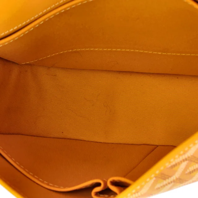 Goyard Belvedere II Messenger Bag Coated Canvas PM in yellow Coated canvas from Rebag, photo 5 of 7
