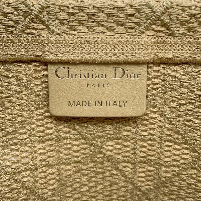 Dior D-BUBBLE Tassel Bucket Bag Beige Canvas in Beige Canvas from GALLERY RARE, photo 9 of 9