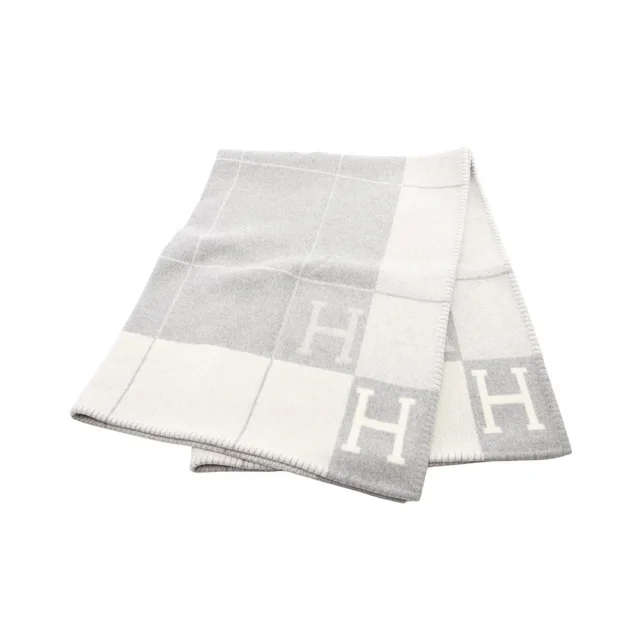 Hermès Plaid Avalon 3 Wool Blanket in Wool from The Reluxe