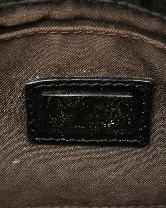 Fendi Small Zucchino Mama Bag in Canvas from A Retro Tale, photo 9 of 10