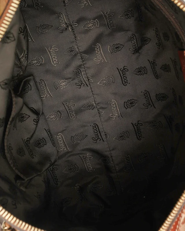 Gucci GG Crystal Duchessa Boston Bag in Canvas from A Retro Tale, photo 8 of 9