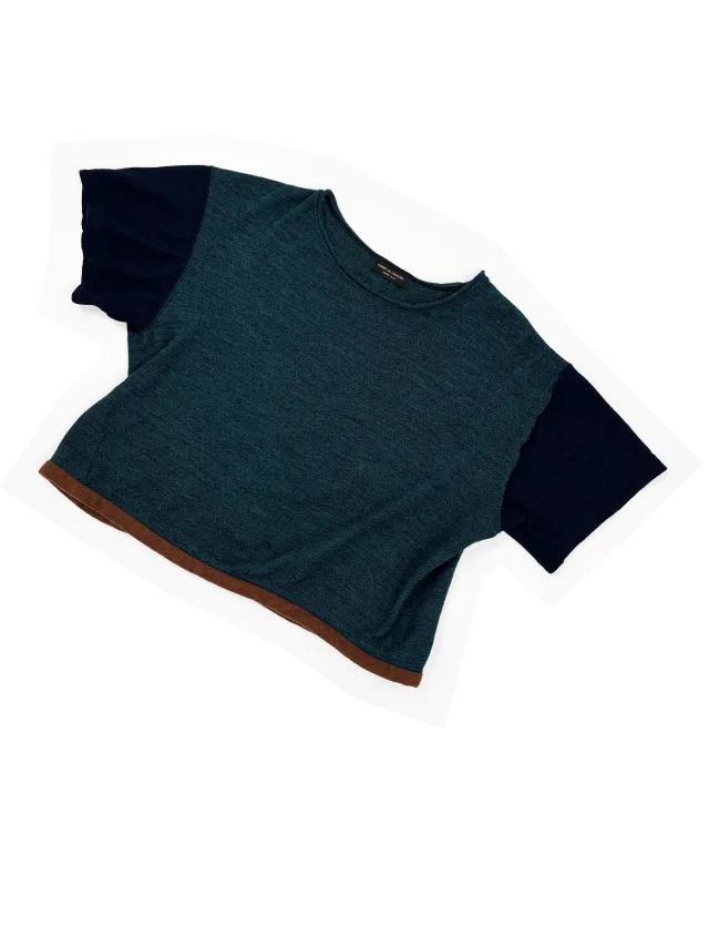 Comme des Garçons Homme Plus 1993 cropped sweater in Wool from James Veloria