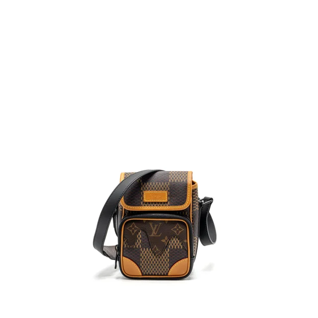 Louis Vuitton X Nigo Amazon Sling Bag monogram canvas black hardware in Coated canvas from EMIER