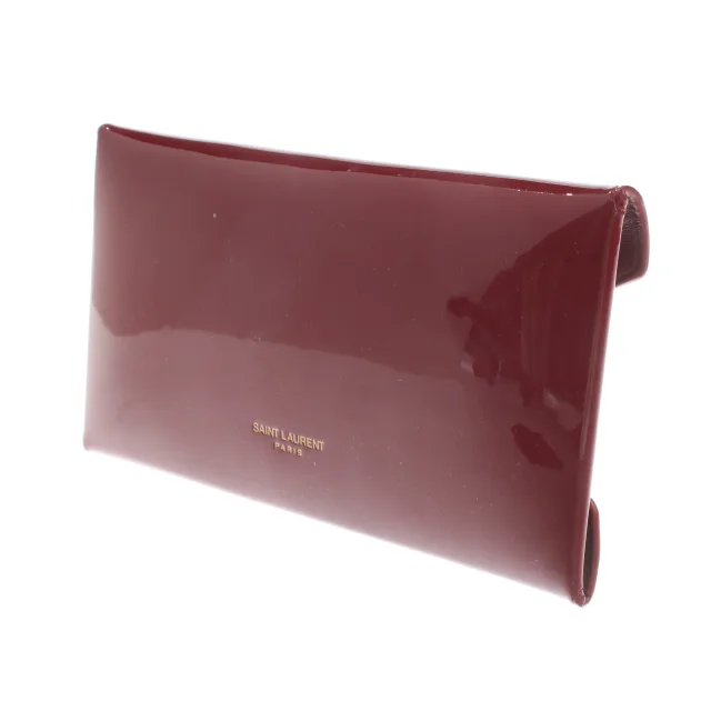 Saint Laurent Paloma Pochette Red Patent Clutch Rot in Rot Patent leather from Buddy And Selly, photo 3 of 9