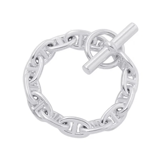Hermès Chaine d'Ancre Bracelet 13 frames Size MM SV925 from GALLERY RARE