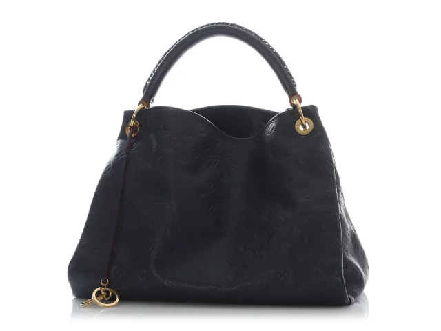Louis Vuitton Marine and Rouge Monogram Empreinte Artsy MM in Red Leather from Ann's Fabulous Finds, photo 2 of 9