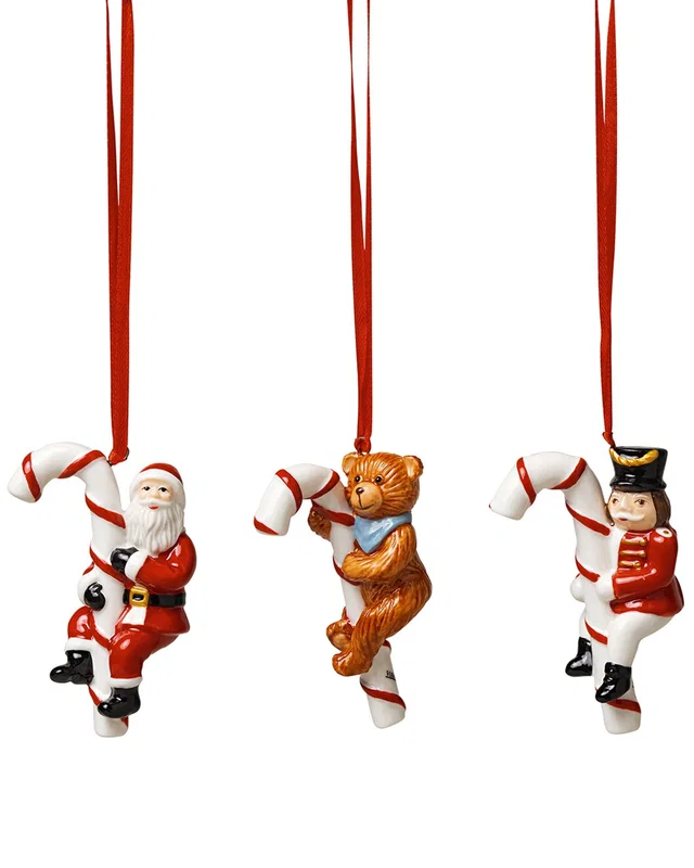 Villeroy & Boch Christmas Nostalgic Candy Cane Stick Ornaments (Set Of 3), image 1 of 1 from Rue La La