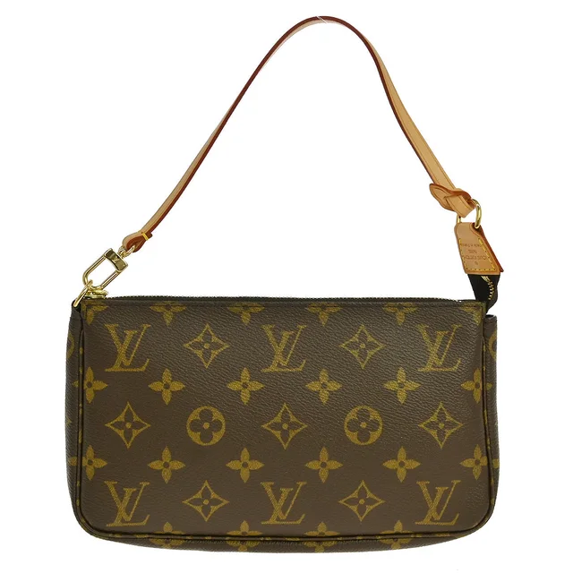 Louis Vuitton 2005 Monogram Pochette Accessoires Handbag M51980 in Coated canvas from AMORE Vintage Tokyo