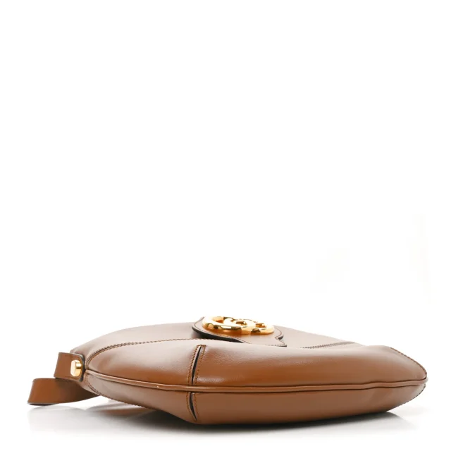 Gucci Boarded Plutone Calfskin Medium Arli Shoulder Bag Nocciola in Calfskin from FASHIONPHILE, photo 4 of 10