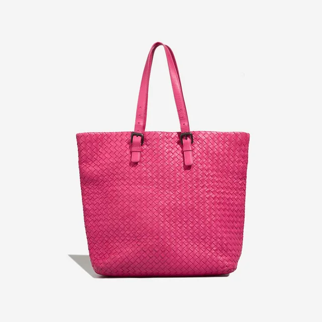 Bottega Veneta Shoulder Bag Large Lamb Fuchsia in Pink, Violet Lambskin from SACLÀB, photo 4 of 10
