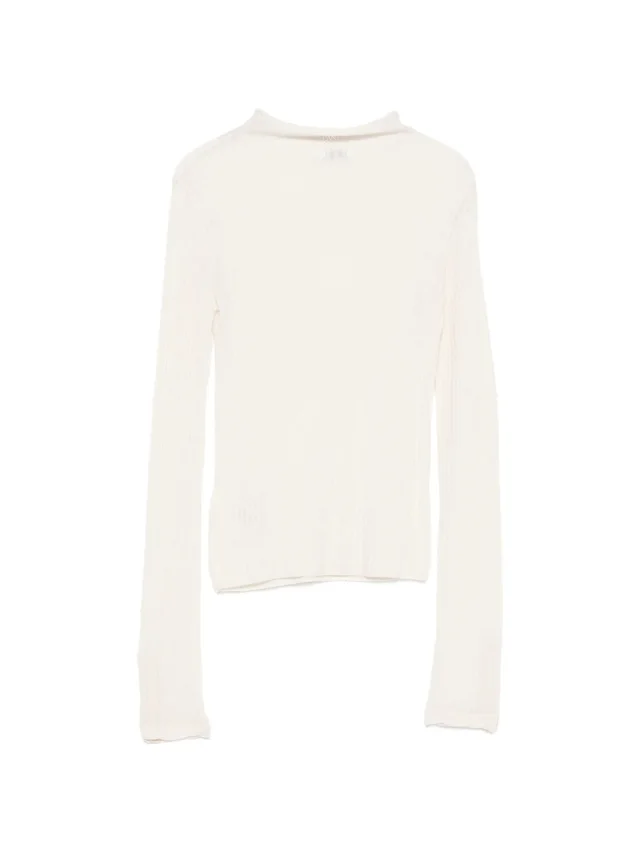 Patrizia Pepe ribbed funnel-neck knit, photo 2 of 6 from SENSER