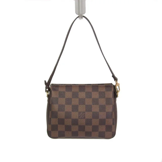 Louis Vuitton Damier Makeup Pouch N51982 Women's Handbag,Pouch Brown in Brown Damier Canvas from Elady