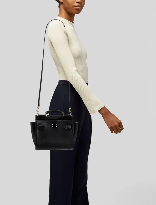 Dolce & Gabbana Top Handle handbags in Black Leather from The RealReal, photo 2 of 6