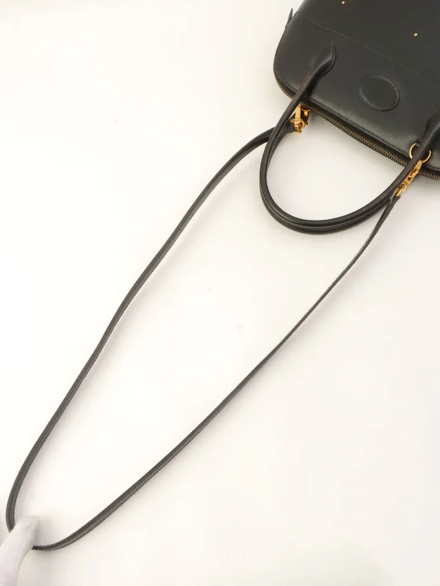 Hermès 1994年製 スタッズボリード27 ブラック from VINTAGE QOO TOKYO, photo 5 of 5