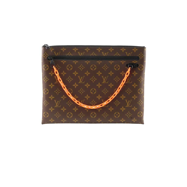 Louis Vuitton A4 Pochette Solar Ray Virgil Abloh in Canvas from The Purse Affair