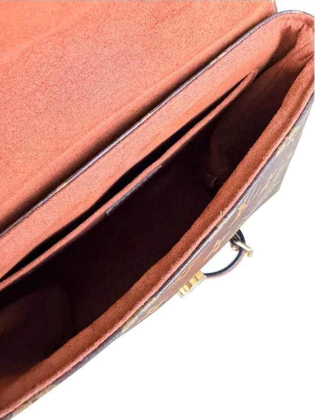 Louis Vuitton Cognac Leather Monogram Locky BB in Brown Leather from Season 2 Consign, photo 9 of 9