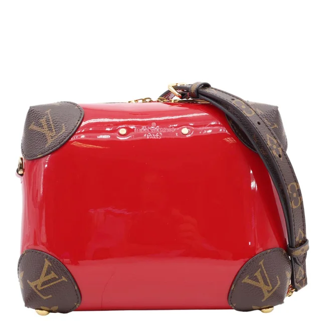 Louis Vuitton Venice Patent Miroir Leather Crossbody Bag Scarlet in Red Patent leather from Dallas Designer Handbags