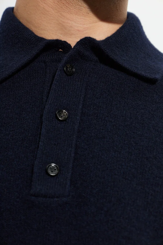 Bottega Veneta Long-sleeve knitted polo shirt, photo 4 of 4 from SENSER