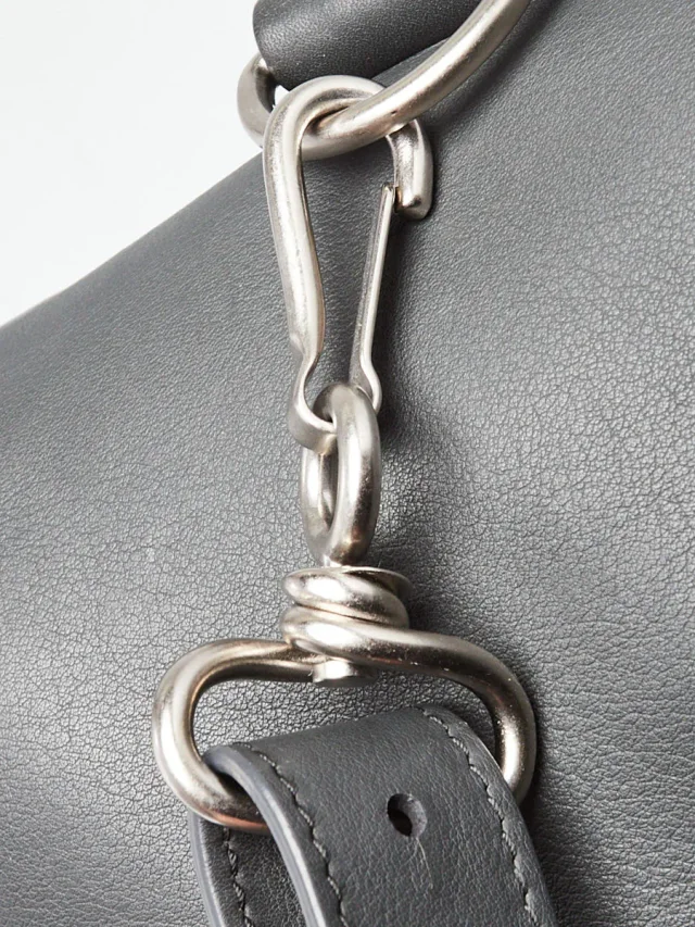 Balenciaga Grey Calfskin Leather Tool Satchel Bag in Grey Calfskin from Yoogis, photo 6 of 12