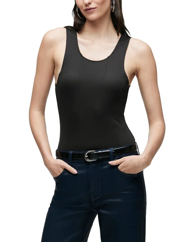 HUDSON Jeans Scoop Neck Bodysuit, image 1 of 1 from Rue La La