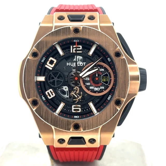 Hublot Big Bang Unico Chronograph Black Dial Mens Watch 402.OX.0138.WR in black|gold|pink from Jomashop.com