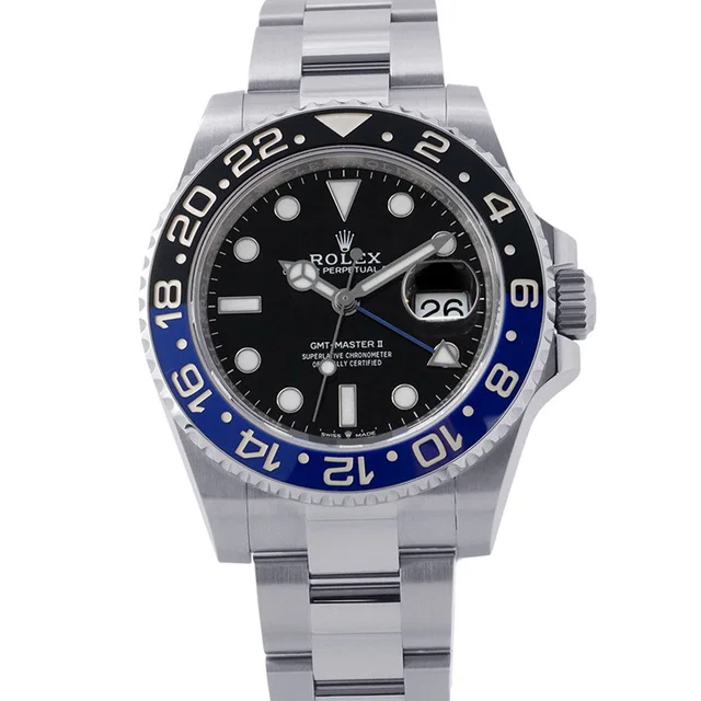 Rolex GMT Master II W40mm Stainless Steel Black Dial126710BLNR in Black from GALLERY RARE
