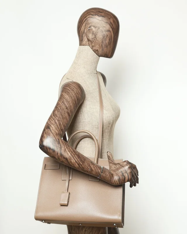 Saint Laurent Small Sac De Jour Bag in Caviar leather from A Retro Tale, photo 9 of 9