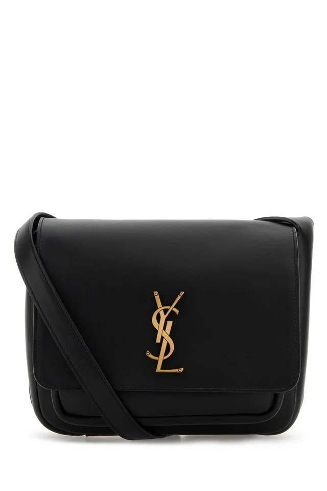 Saint Laurent Niki Crossbody Bag — Black in Black Calfskin from HEWI