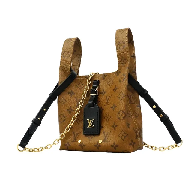 Louis Vuitton Handbag Monogram Reverse Atlantis BB Light Brown 2-Way Bag in Brown from The Reluxe