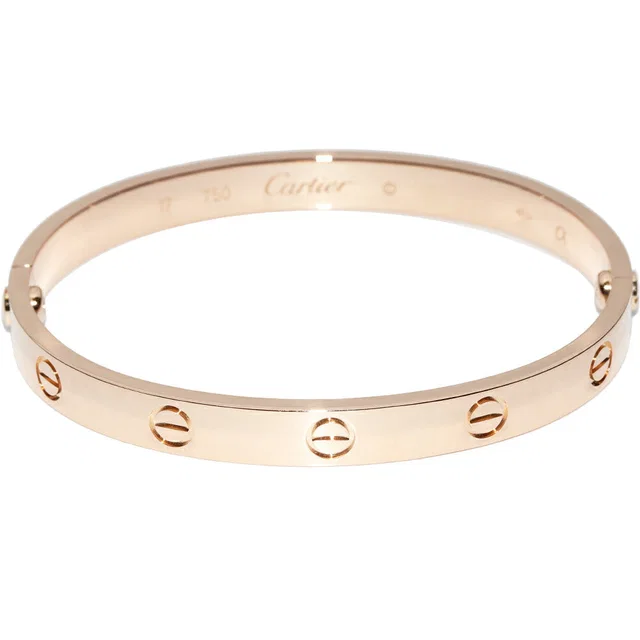 Cartier Love Bracelet Au750 Bracelet Size 17 from LuxUness