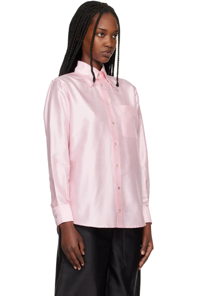 Hai Pink Franco Shirt, photo 2 of 4 from SSENSE