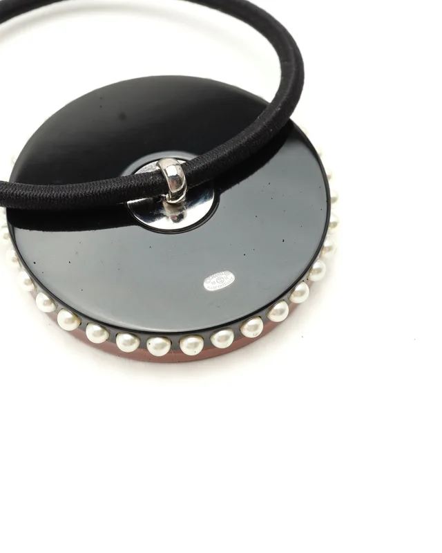 Chanel CC Logo Emoji Hairband from A Retro Tale, photo 4 of 4