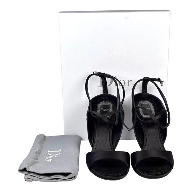 Dior Black High Heel 38D in Black from Luxury Promise